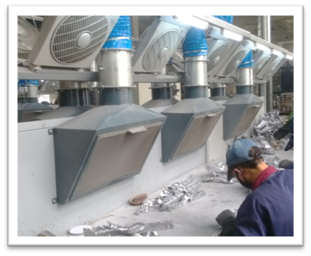 打磨車間除塵方案