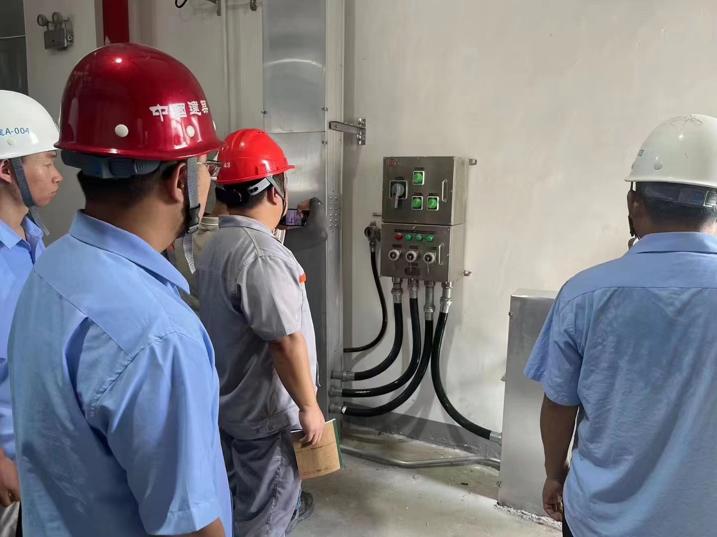 糧食負(fù)壓吸塵系統(tǒng)調(diào)試