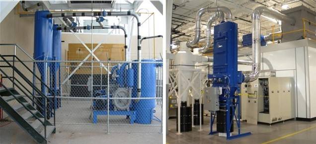 機(jī)械廠除塵設(shè)備內(nèi)部結(jié)構(gòu)