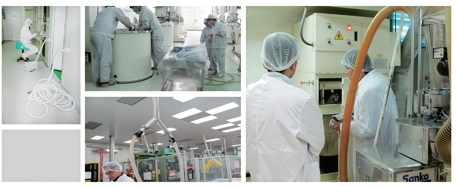 單機型中央真空清掃系統-QVC-A系列潔凈車間應用案例 單機型中央真空清掃系統-QVC-A系列潔凈車間應用案例