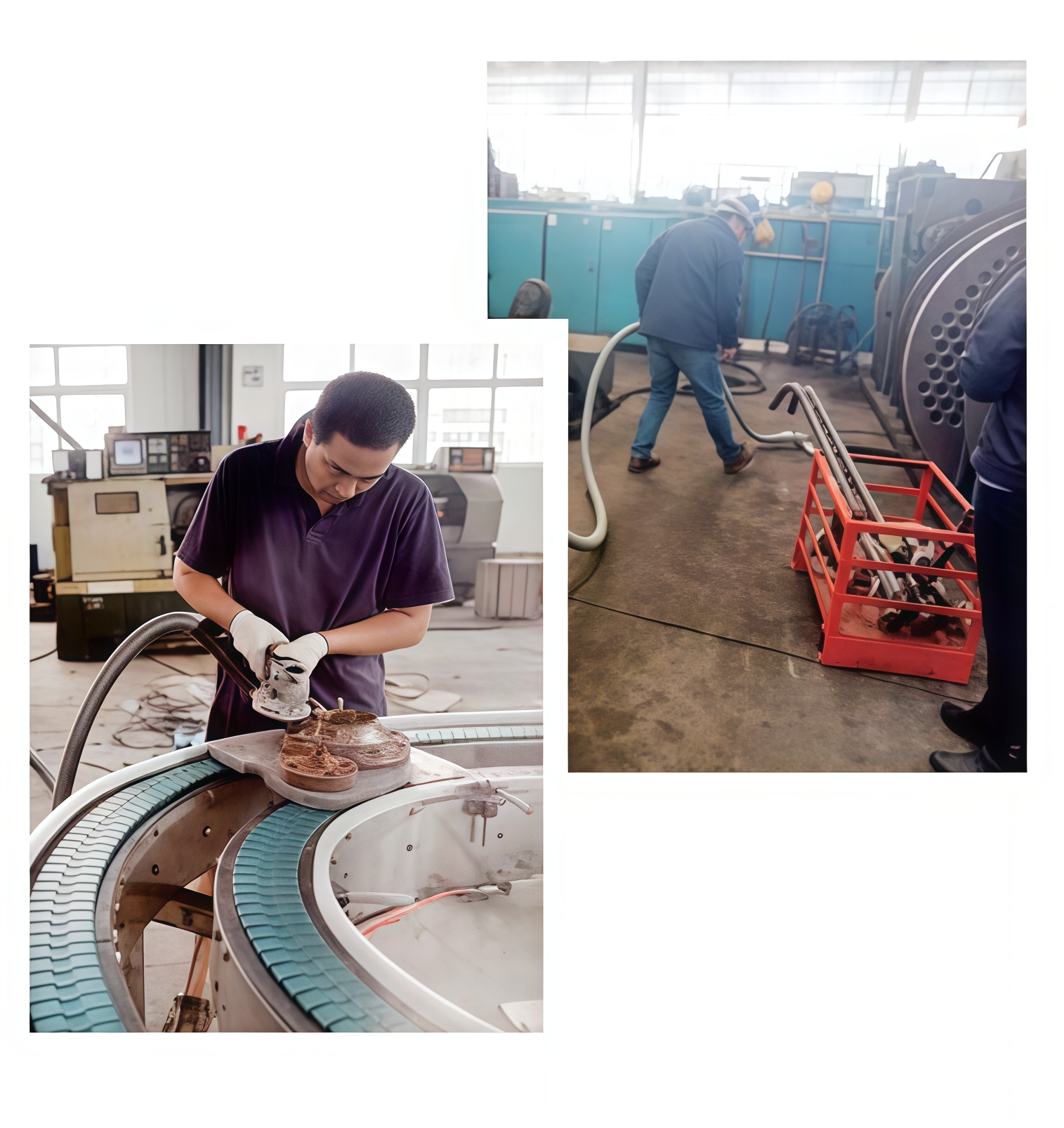 單機型中央真空清掃系統-QVC-A系列打磨車間應用 單機型中央真空清掃系統-QVC-A系列打磨車間應用