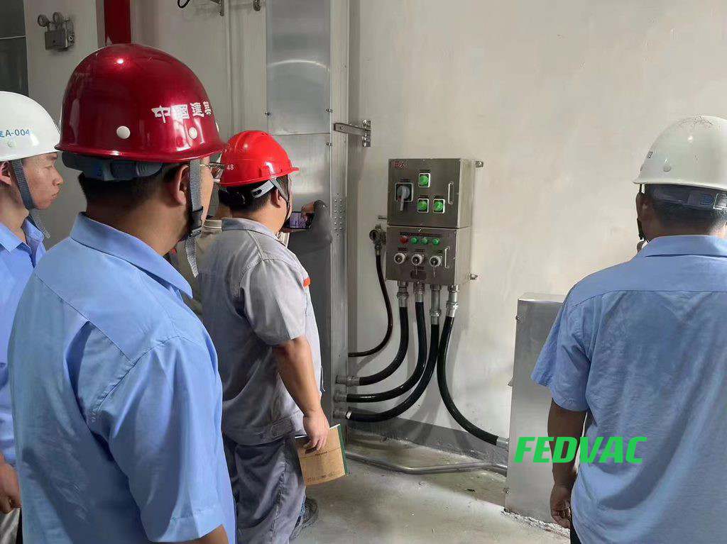 煤化工真空清掃系統(tǒng)安裝步驟